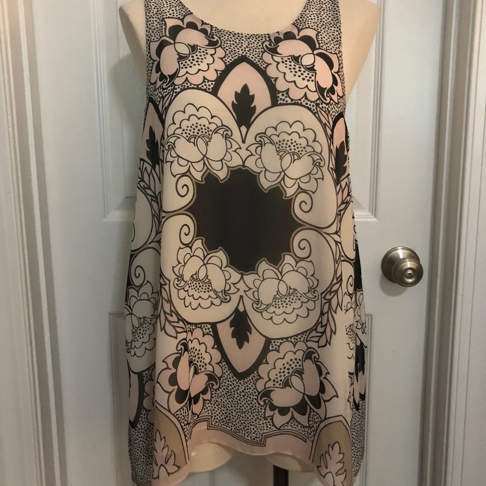 Womens Tunic Top Size L